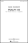 Psalm 110 SATB choral sheet music cover